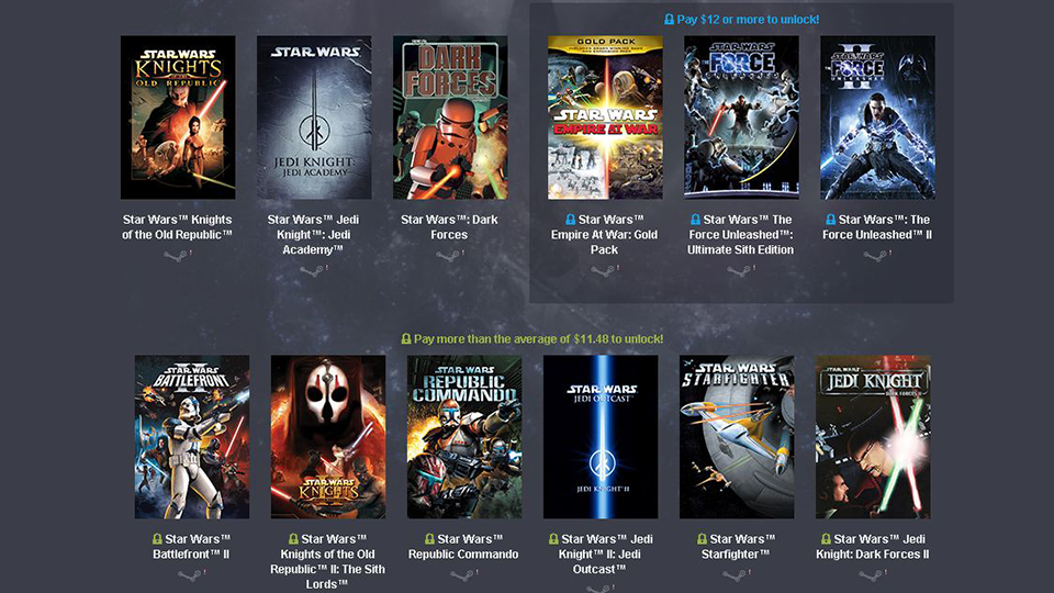 Star Wars Humble Bundle Giveaway